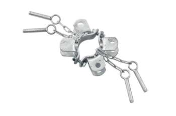Growi® Montageschelle, 76 mm, mit vier Haltern
