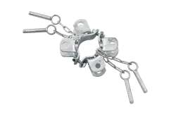 Growi&reg; Montageschelle, 76 mm, mit vier Haltern