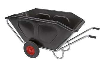 Ersatzmulde für Compactkarre 500 Liter, Kunststoff schwarz