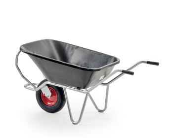 Ersatzmulde für Compactkarre 120 Liter, Kunststoff schwarz 1040 x 750 x 300 mm