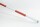 Hindernisstangen aus Holz, farbig, 10 cm Durchmesser, 300 cm lang rot