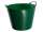 Elabag Futtertrog, Inhalt ca. 38 l, Durchmesser 330 mm, Höhe 230 mm, Farbe:grün