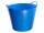 Elabag Futtertrog, Inhalt ca. 38 l, Durchmesser 330 mm, Höhe 230 mm, Farbe:  blau