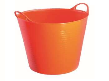 Elabag Futtertrog, Inhalt ca. 38 l, Durchmesser 330 mm, Höhe 230 mm, Farbe:orange