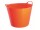 Elabag Futtertrog, Inhalt ca. 38 l, Durchmesser 330 mm, Höhe 230 mm, Farbe:orange