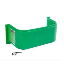 Growi&reg; Boxen-Box aus Kunststoff, ca. 410 B x 160 H x 190 T mm, Farbe: gr&uuml;n