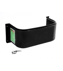 Growi&reg; Boxen-Box aus Kunststoff, ca. 410 B x 160 H x 190 T mm, Farbe: schwarz