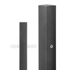 Mittelpfosten &quot;Chaussee verstellbar&quot; 1500 mm, anthrazit RAL7016