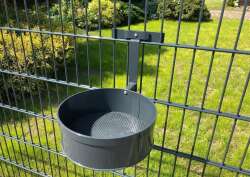 EINDREHHALTERUNG STANDARD FÜR ZAUNASCHER - Grün RA 6005