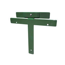 EINDREHHALTERUNG ALS PROSPEKTHALTER DIN A4 - GRÜN RAL 6005