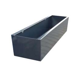 BLUMENKASTEN 20 x 20 x 100 CM - Anthrazit RAL7016