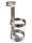 EINDREHALTERUNG ALS FLASCHENHALTER RUND - SCHMAL - EDELSTAHL