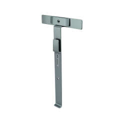 EINDREHHALTERUNG FÜR FEUERLÖSCHER - SCHMAL - VERZIKT RAL 9006