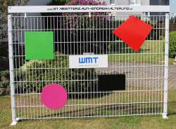 EINDREHHALTERUNG FÜR DEKOSCHILD - SCHMAL - ANTHRAZIT - RAL 7016