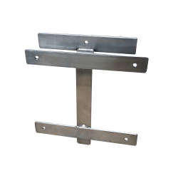 EINFACHE EINHÄNGEVARIANTE FÜR BRIEFKASTEN Modell 2 - GRÜN RAL 6005