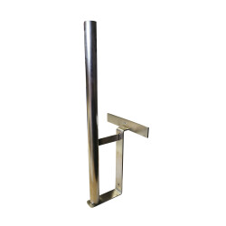 EINFACHE EINHÄNGEVARIANTE FÜR SATELLITENSCHÜSSEL - GRÜN RAL 6005