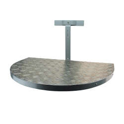 EINFACHE EINHÄNGEVARIANTE ALS ZAUNSTUHL - GRÜN RAL 6005