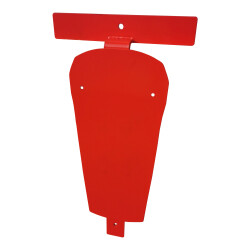EINFACHE EINHÄNGEVARIANTE FÜR DESINFEKTIONSSPENDER INKL. SPENDER U. ABDACH  - GRÜN RAL 6005