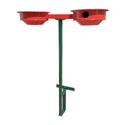 EINFACHE EINHÄNGEVARIANTE MIT VOGELRASTPLATZ - GRÜN RAL 6005