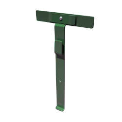 EINFACHE EINHÄNGEVARIANTE FÜR FEUERLÖSCHER - GRÜN RAL 6005