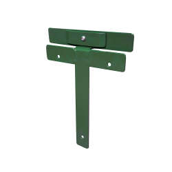 EINFACHE EINHÄNGEVARIANTE ALS PROSPEKTHALTER DIN A5 - GRÜN RAL 6005