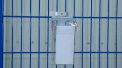 EINFACHE EINHÄNGEVARIANTE ALS PROSPEKTHALTER DIN LANG - ANTHRAZIT RAL 7016
