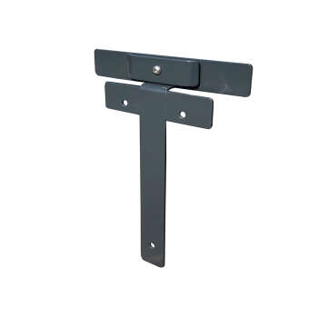 EINFACHE EINHÄNGEVARIANTE ALS PROSPEKTHALTER DIN LANG - GRÜN RAL 6005