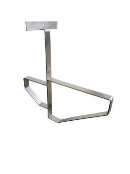 EINFACHE EINHÄNGEVARIANTE ALS ÜBERSTEIG / AUFSTEIGHILFE | PER STÜCK - GRÜN RAL 6005 per Stück