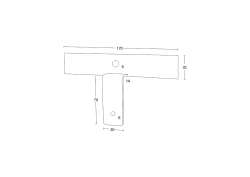 EINFACHE EINHÄNGEVARIANTE FÜR DEKOSCHILD - GRÜN RAL 6005