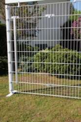 EINFACHE EINHÄNGEVARIANTE FÜR WERBESCHILDER 100 cm HÖHE - ANTHRAZIT RAL 7016