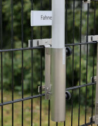 WANDHALTERUNG FÜR FAHNEN UND FLAGGEN - ANTHRAZIT RAL 7016