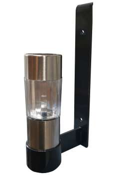 WANDHALTERUNG FÜR LED-SOLARLAMPE - ANTHRAZIT RAL 7016