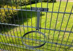 WANDHALTERUNG ALS WASSERSTATION - ANTHRAZIT RAL 7016