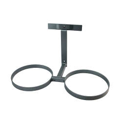 WANDHALTERUNG ALS FUTTERSTATION - ANTHRAZIT RAL 7016