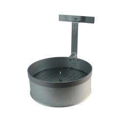 WANDHALTERUNG FÜR ZAUNASCHER - Grün RAL6005
