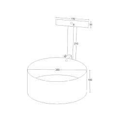 WANDHALTERUNG FÜR ZAUNASCHER - Grün RAL6005