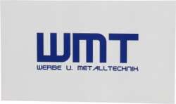 Werbeschild 100 x 200 cm