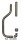 Ringleitungs-Anschluss-Set 3/4" für Mod. 46, Anschluss von oben