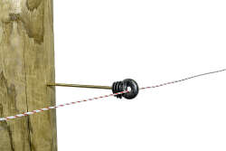 Ringisolator mit langem Schaft, gerade Schaftl&auml;nge...