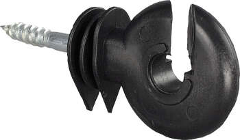 Ringisolator mit durchgehender Stütze, Holzgewinde