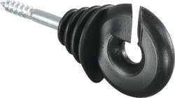 Ringisolator, m. Holzgewinde, 6mm Schaft (15, 100 oder...