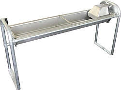 Flachschwenk-Trog 1 m. 1,5 m, 2 m, 2,5 m od. 3 m...