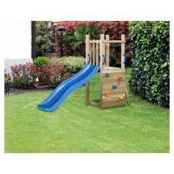 Spielturm THEO B 70 x T 160 x H 175 cm, kdi-grün Kletterturm, PH 90 cm
