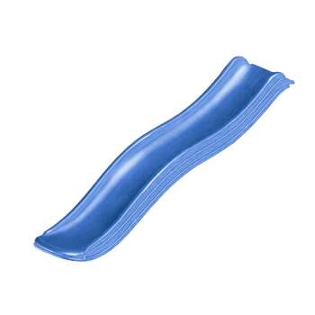 Wellenrutsche blau B 40 x L 175 cm für Podesthöhe 90 cm