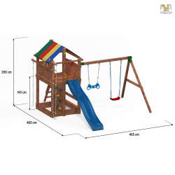 FUNGOO Paradise Move / Nadelholz teak impr.