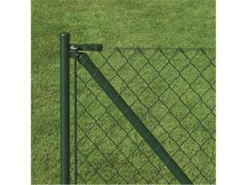 Maschendrahtgeflecht-Set zum Einbetonieren Höhe 100cm, Länge 15m