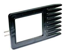 Fix-Clip Pro-Set zum Einbetonieren 120cm 100m anthrazit-metallic