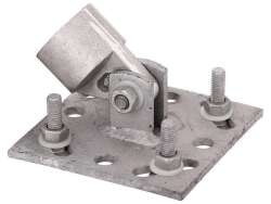 Fix-Clip Pro-Set mit Bodenhülsen 120cm 10m anthrazit-metallic