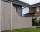Sichtschutzzaun Premo aus HPL 180/90 x 90 cm Uni Grau