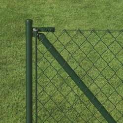 Maschendrahtzaun-Set zum Einbetonieren -Höhe 125cm, Länge 75m-